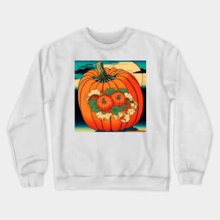 Pumpkin Study - Japanese Style AI - B Crewneck Sweatshirt